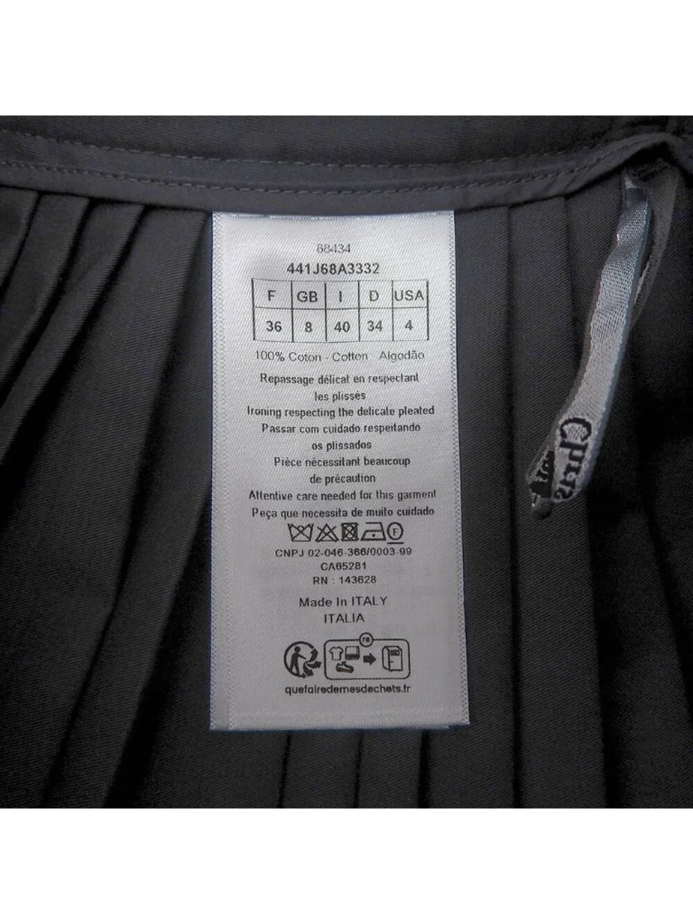 Dior Skirt 2024 36 427900 Belt